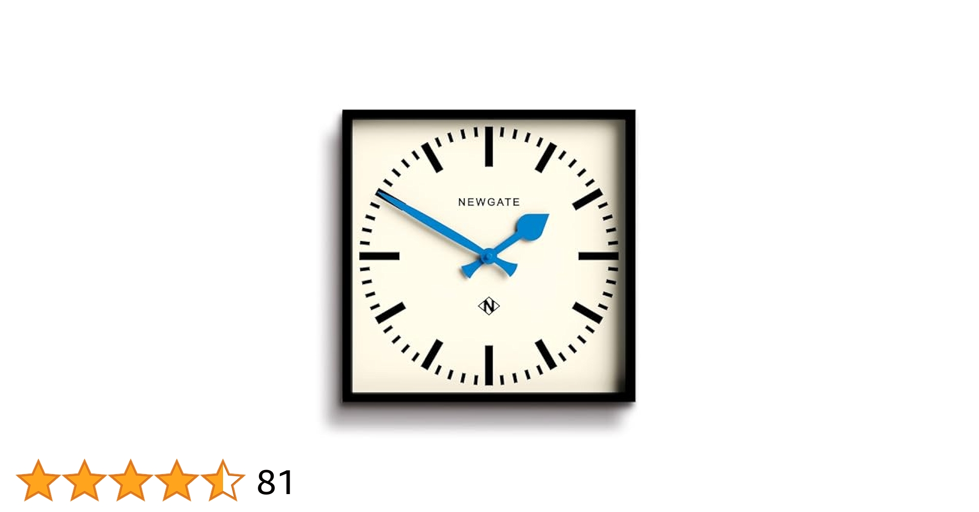 NEWGATE 時計 Amazon.com: NEWGATE® Luggage Wall Clock | Modern Retro Metal